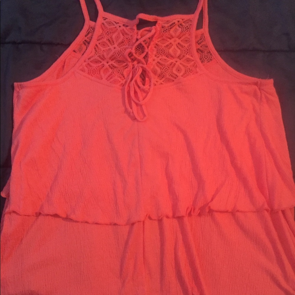 Peach shirt